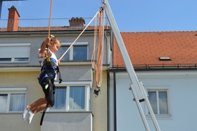 Bungee Trampolin – wahre Freudensprünge am Hauptplatz Knittelfeld