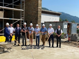 Spatenstich für Um- und Zubau der Aufbahrungshalle Fohnsdorf
