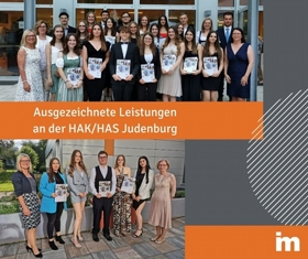 Ausgezeichnete Leistungen an der HAK/HAS Judenburg