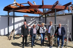 Baumfriedhof in Knittelfeld am Entstehen