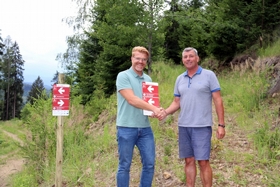 Mountainbike-Strecke