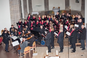 Chor der Stadtpfarre Knittelfeld: Beeindruckende Messgestaltung zum Patrozinium in Knittelfeld
