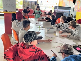 Comic-Workshop in Zeltweg