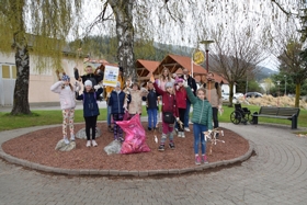 Fohnsdorfer Kindergarten aktiv beim steirischen Frühjahrsputz