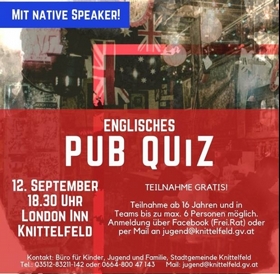 Murtal: Das englische Pub Quiz ist aus der Sommerpause zurück