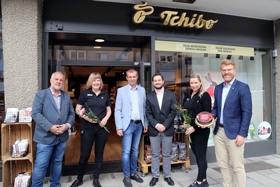 Neueröffnung der Tchibo-Filiale am Hauptplatz