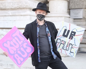 Gernot Kranner jubelt