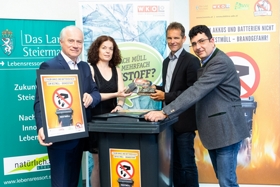 Lithium-Ionen-Batterien im Restmüll: Falsch entsorgt ist brandgefährlich!