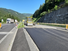 Sanierung der A 9 Pyhrnautobahn Richtung Süden vom Gleinalmtunnel bis Übelbach startet