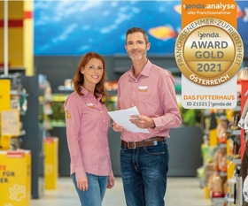 Gold Auszeichnung für DAS FUTTERHAUS Österreich