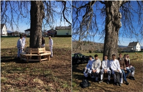 Murtal: Enge Zusammenarbeit der HTL Zeltweg und der Dorfgemeinschaft Hetzendorf