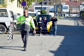 Spannend ging es bei der Aktion „Hallo Auto“ an der Volksschule Fohnsdorf zu