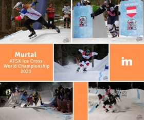 ATSX Ice Cross World Championship - Veronika Windisch und Michael Urban durften jubeln