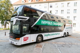 Impfbus macht am Mittwoch am Hauptplatz in Knittelfeld halt