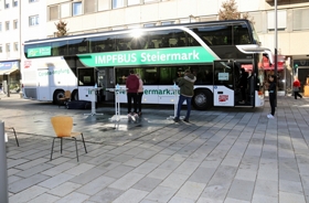 Impfbus kommt wieder nach Knittelfeld