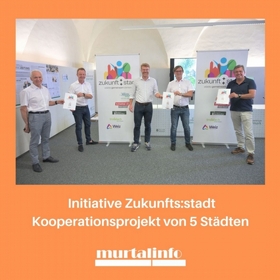 Initiative Zukunfts:stadt Kooperationsprojekt von 5 Städten