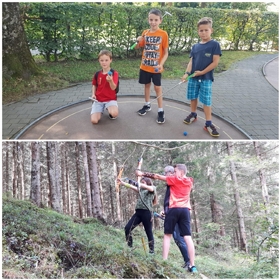 Murtal: Der Ball kommt und mit Pfeil und Bogen