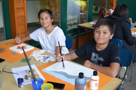 Mehr als nur Malen: Jugend-Kunstworkshops im Stadtpark