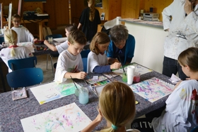 Kinder- und Jugendkunst Workshops im Haus der Kunst in Knittelfeld