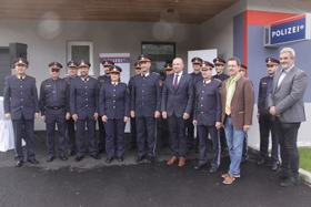 Neuer Polizeiinspektion in Fohnsdorf offiziell eröffnet