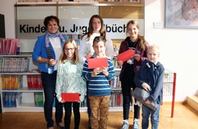 Preisverleihung vom Sommergewinnspiel der Stadtbibliothek Knittelfeld