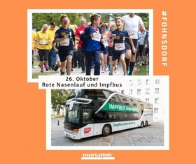 26. Oktober 2021 : Rote Nasenlauf und Impfbus in Fohnsdorf