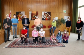 Geschenkübergabe für Aktion „Sauberes Knittelfeld“