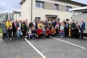 Schlüsselübergabe – 17 neue Wohneinheiten fertiggestellt