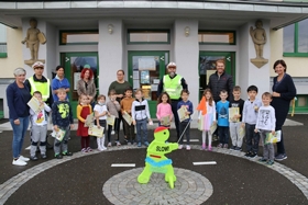 Schulwegs-Aktion für Taferlklassler