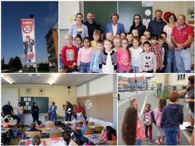 Murtal: Schulwegsaktion für Erstklassler in Knittelfeld