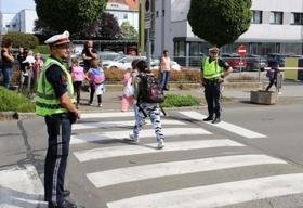 Polizei intensiviert Schulwegsicherung in Knittelfeld