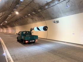 Frühjahrsputz im Grazer Plabutschtunnel