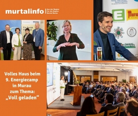 Volles Haus beim 9. Energiecamp in Murau zum Thema: „Voll geladen“