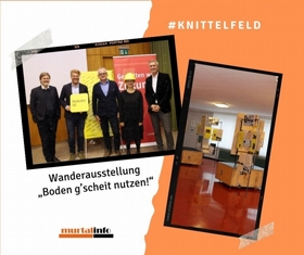 Wanderausstellung „Boden g’scheit nutzen!“