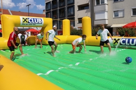 Packende Matches beim Ü14 Water-Soccer-Turnier