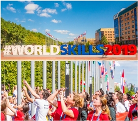 Eröffnung WorldSkills Kazan 2019