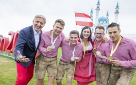 Steirer räumen bei Berufs-WM groß ab