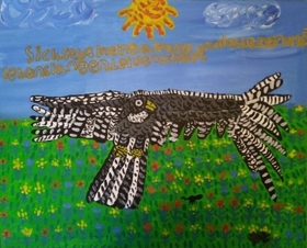 Farbenfrohe Bilder von Hannes Homola in der Galerie im Forum Rathaus