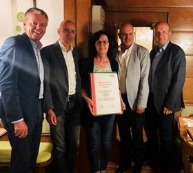 Murtal: Gratulation für unternehmerische Leistungen Maria Merkt