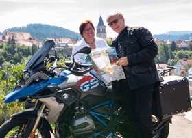 Biker Welcome – Motorradkarte Neu