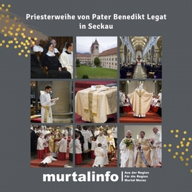 Murtal: Priesterweihe von Pater Benedikt Legat in Seckau