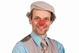 Murtal: Clown Brösl nimmt mit Clown Kolja am Rote Nasenlauf in Fohnsdorf teil