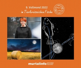 9. Vollmond 2022 im Tierkreiszeichen Fische